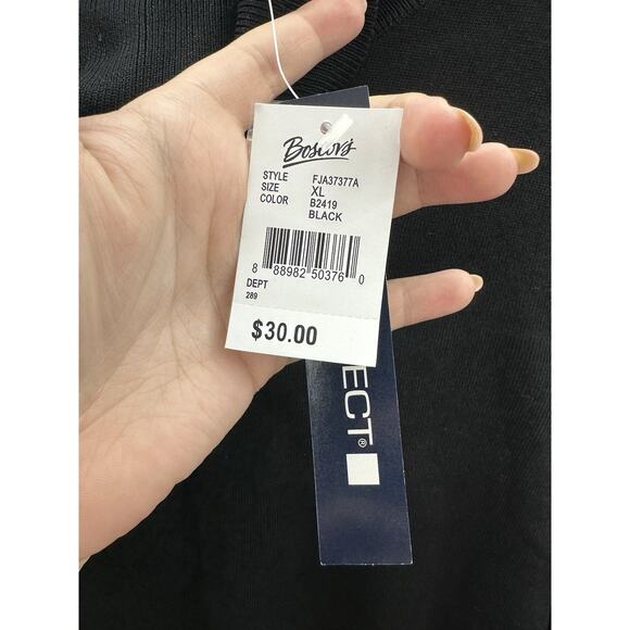 Architect Womens Sweater Size XL Black Turtleneck Pullover NWTs - Picture 6 of 11